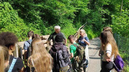 Schülerführung Bergwald 2019