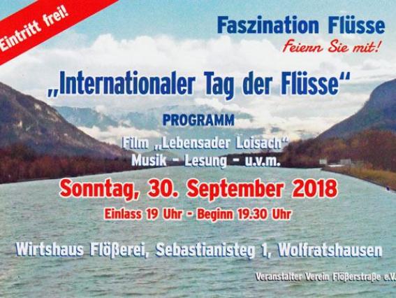 Internationaler Tag der Flüsse 2018