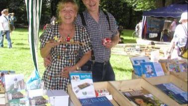 Beim Isarfest in München aktiv dabei 2011
