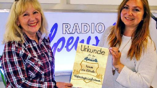 Wir sind Verein d. Woche von Radio Alpenwelle 2015