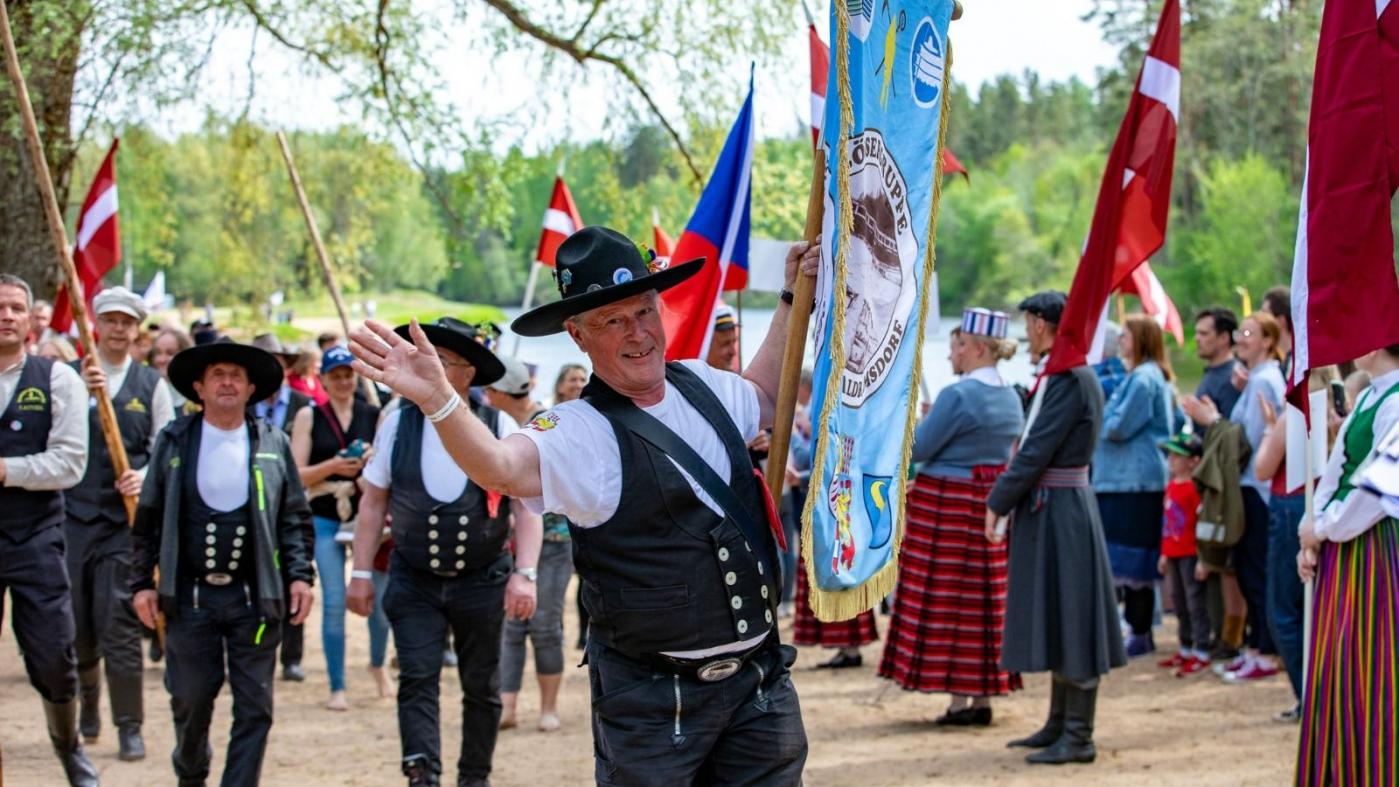Int. Flößertag in Strenci/Lettland 14. bis 17. Mai 2026