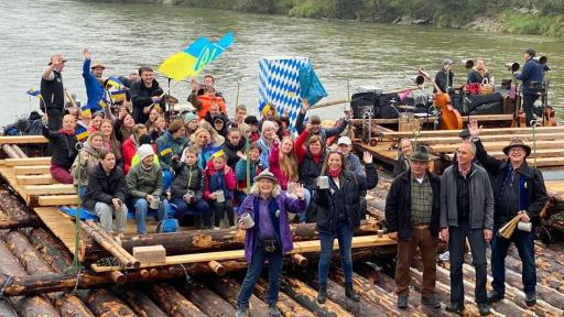 Unser Muttertagsfloß für Ukraine-Flüchtlinge 08.05.2022