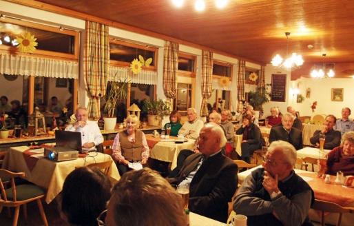Vortrag beim Burgverein in Lenggries 2016