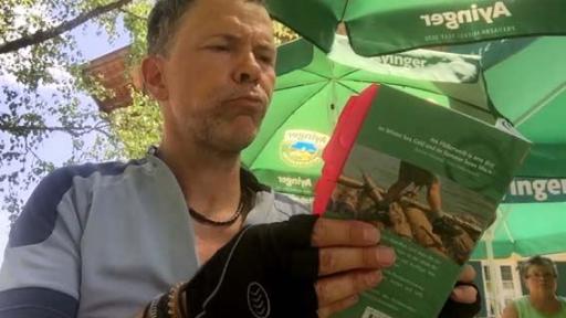 Unser Isarbuch in der Abendschau 2015