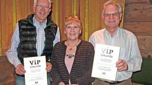 VIP Mitglieder W. Grimmeiß & P. Strohbach 2015