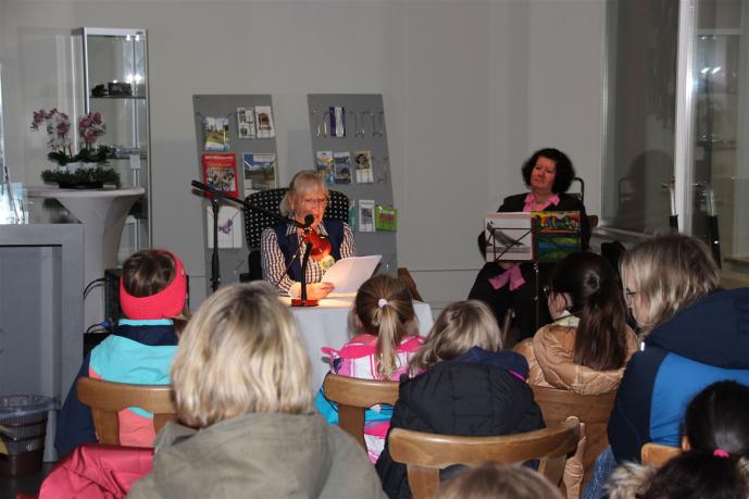 Flößer-Geschichte beim Vorlesetag im Museum Geretsried 18. November 2022