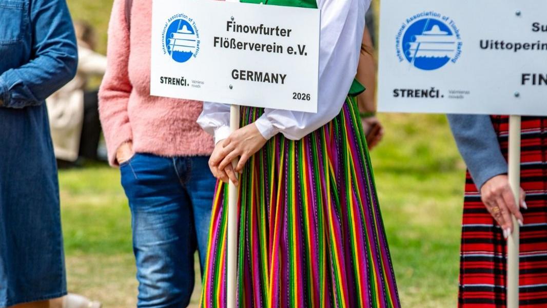 Int. Flößertag in Strenci/Lettland 14. bis 17. Mai 2026