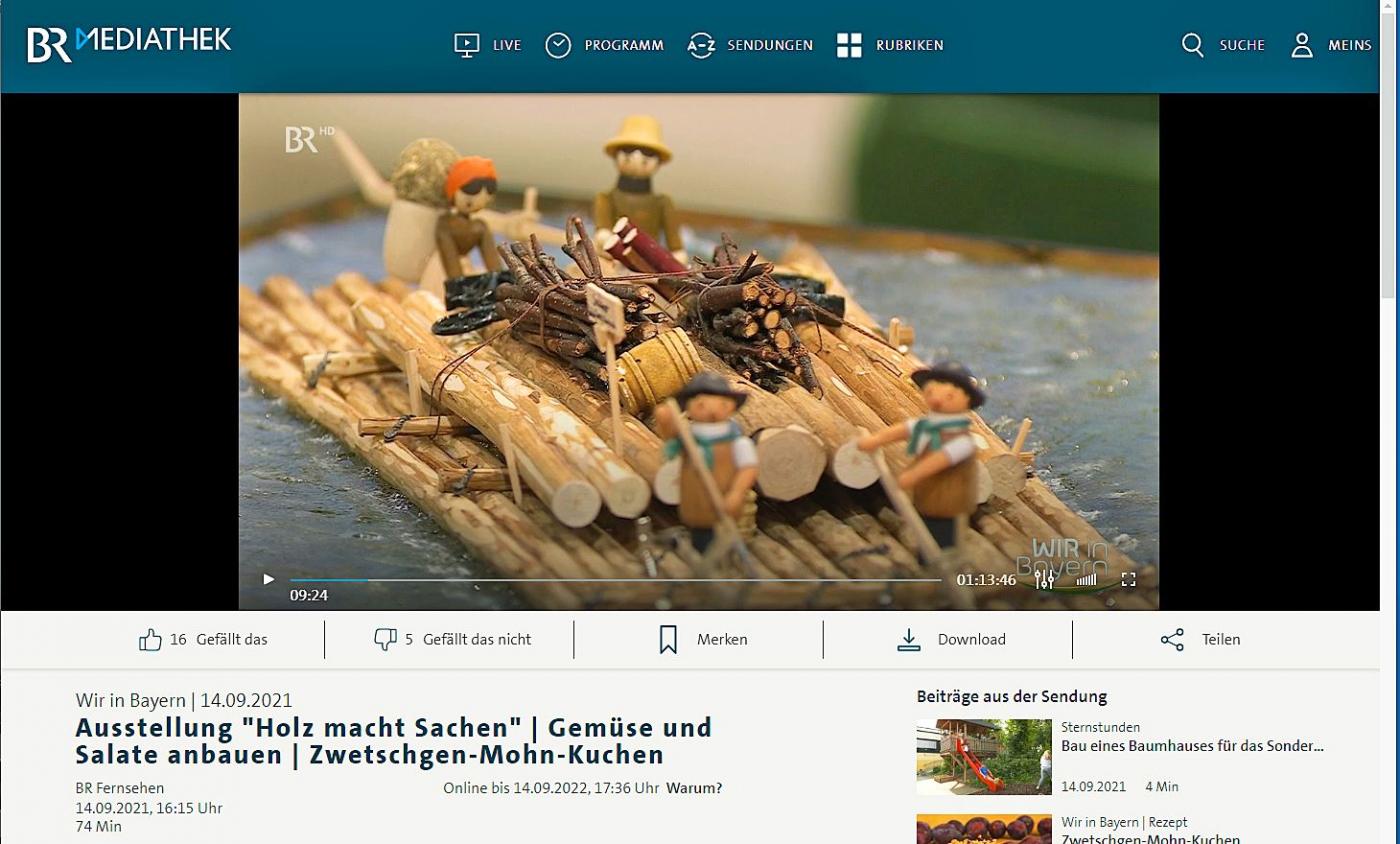 "Holz macht Sachen"- 14. September 2021