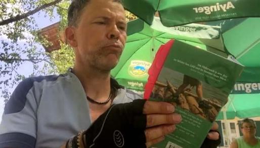 Unser Isarbuch in der Abendschau 2015