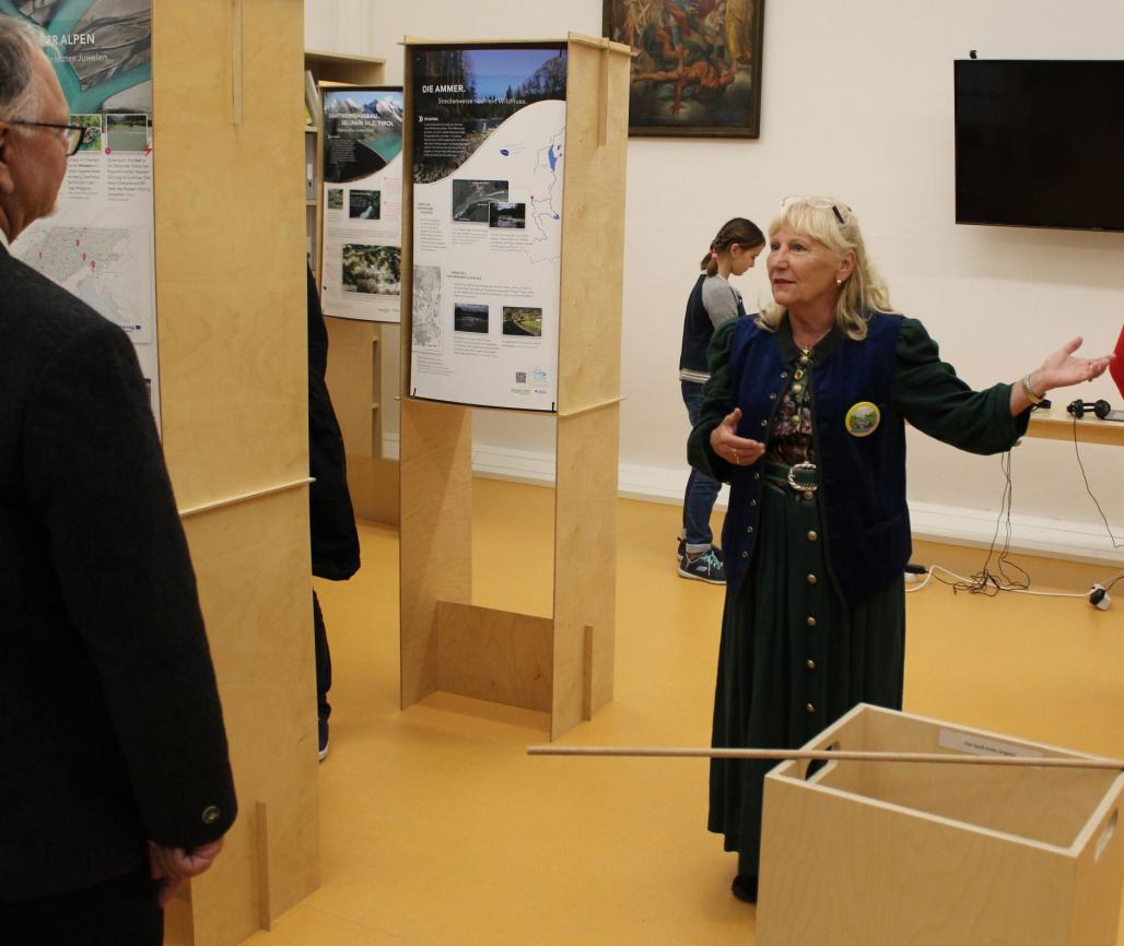 DAV-Wanderausstellung gerade.wild.Alpenflüsse 2019