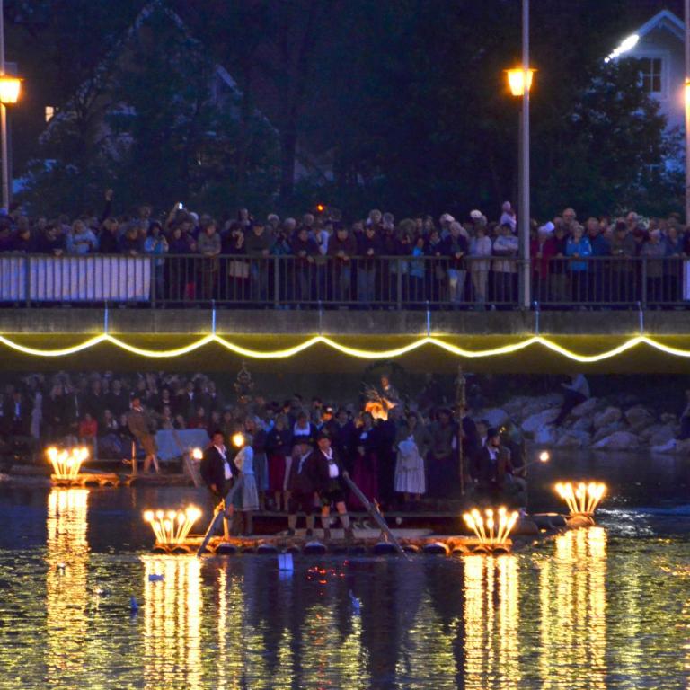 Johannifloß-Prozession in Wolfratshausen 2014