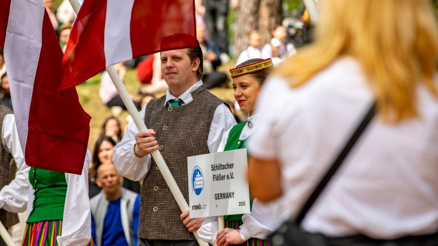 Int. Flößertag in Strenci/Lettland 14. bis 17. Mai 2026