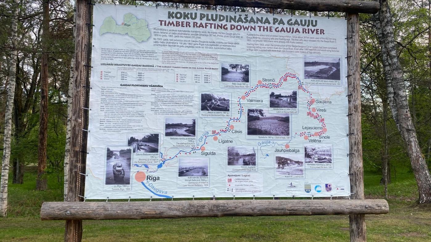 Int. Flößertag in Strenci/Lettland 14. bis 17. Mai 2026