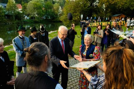Dr. Edmund Stoiber zum VIP-Mitglied ernannt 02.10.2021