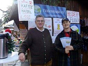 Christkindlmarkt-Stand in Wolfratshausen 2009