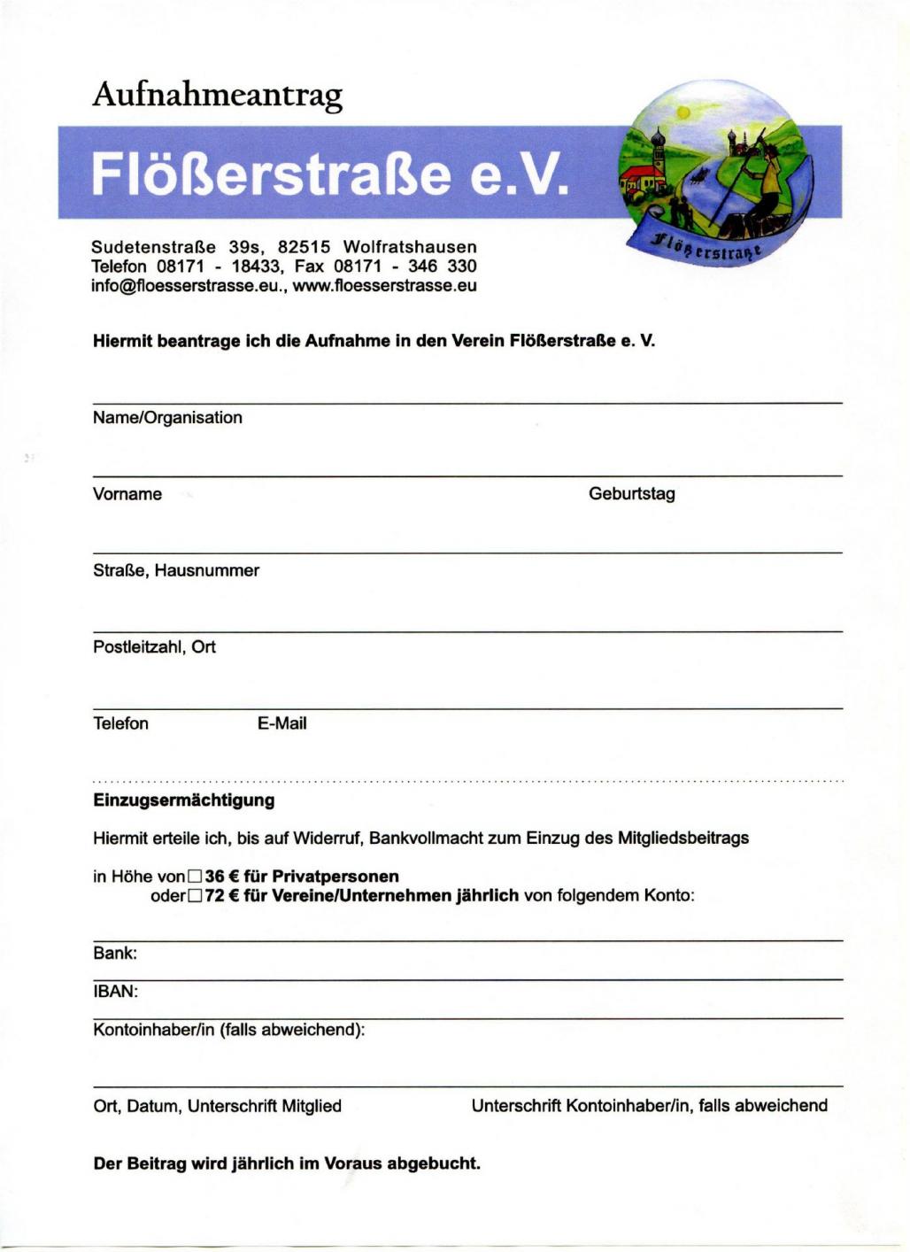 Mitglied werden