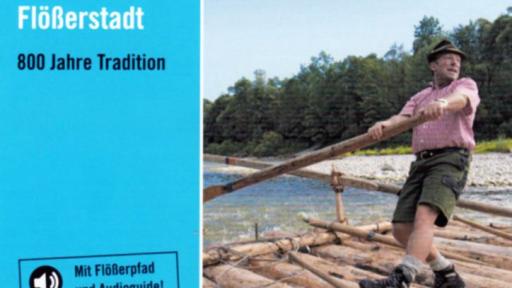 Prospekt zur Flößerei in Wolfratshausen 2015
