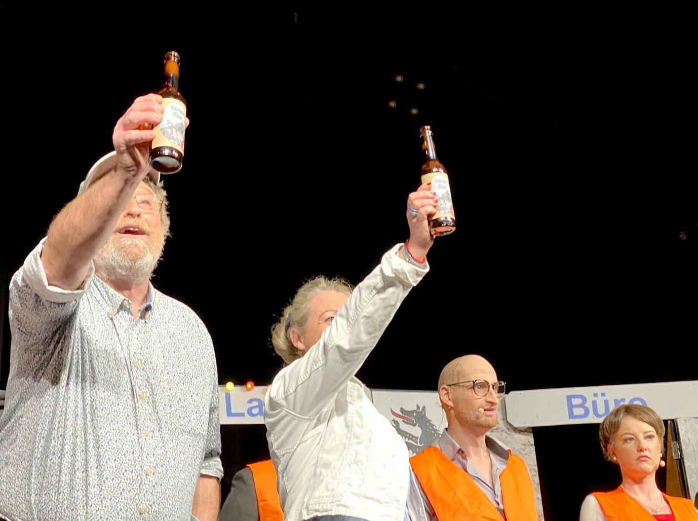 Starkbierfest in Wolfratshausen: Flößerstraße wirkte – indirekt – mit (01. März 2024)