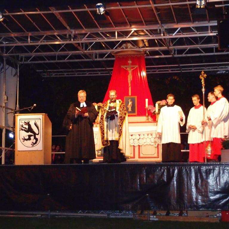 Johannifloß-Prozession in Wolfratshausen 2014