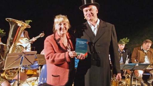 Lesung auf dem Floß in Wolfratshausen 2014