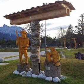 Flößerspielplatz in Krün