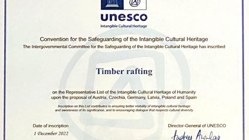 Urkunde Unesco Weltweit