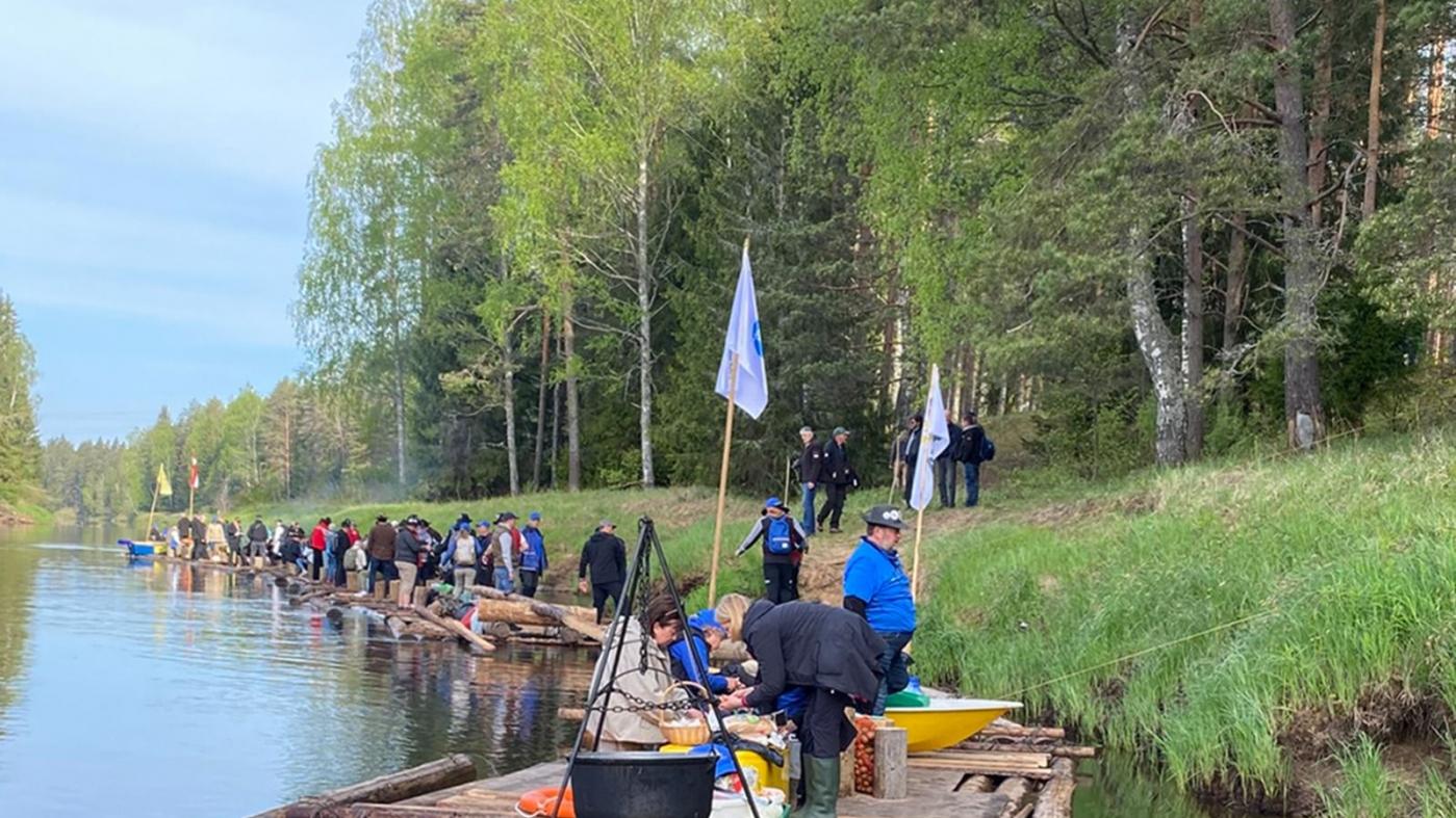 Int. Flößertag in Strenci/Lettland 14. bis 17. Mai 2026
