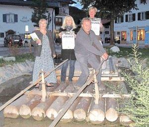 Auszeichnung für Floß in Mittenwald vergeben 2012