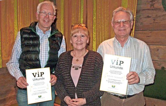 VIP Mitglieder W. Grimmeiß & P. Strohbach 2015