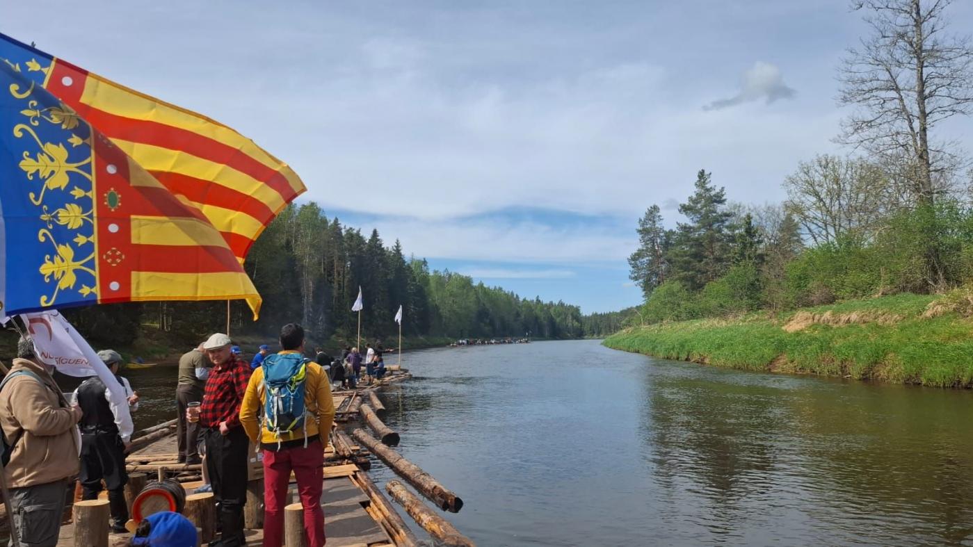 Int. Flößertag in Strenci/Lettland 14. bis 17. Mai 2026