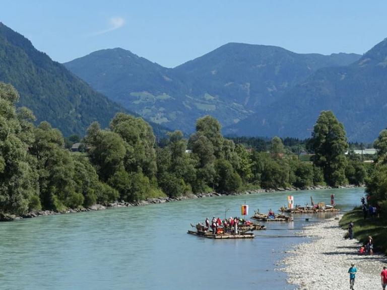 Internationaler Flößertag im Drautal 2019
