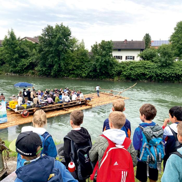 Führung für 3 Schulklassen an einem Vormittag 16. Juli 2025