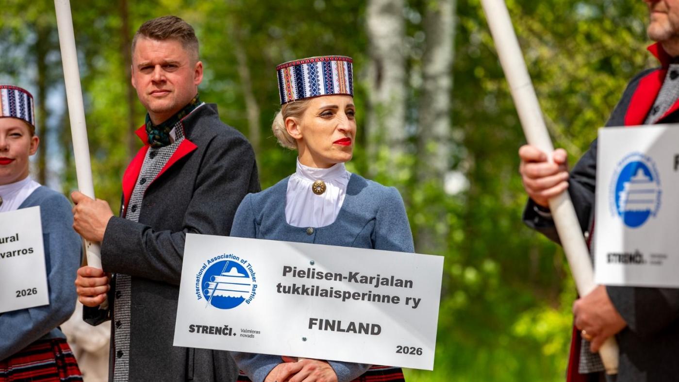 Int. Flößertag in Strenci/Lettland 14. bis 17. Mai 2026