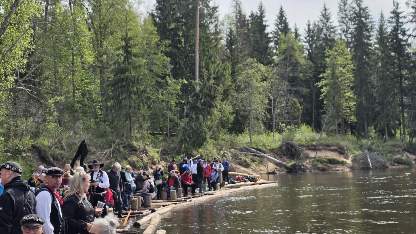 Int. Flößertag in Strenci/Lettland 14. bis 17. Mai 2026
