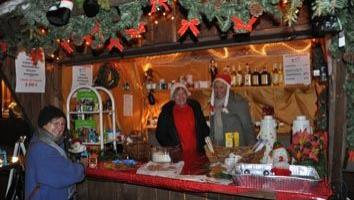 Christkindlmarkt-Stand in Wolfratshausen 2010