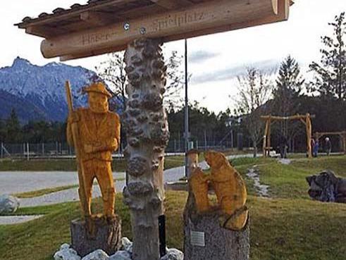 Flößerspielplatz in Krün