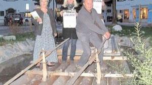 Auszeichnung für Floß in Mittenwald vergeben 2012