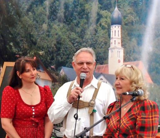 Buchvorstellung beim Volksfest Wolfratshausen 2015