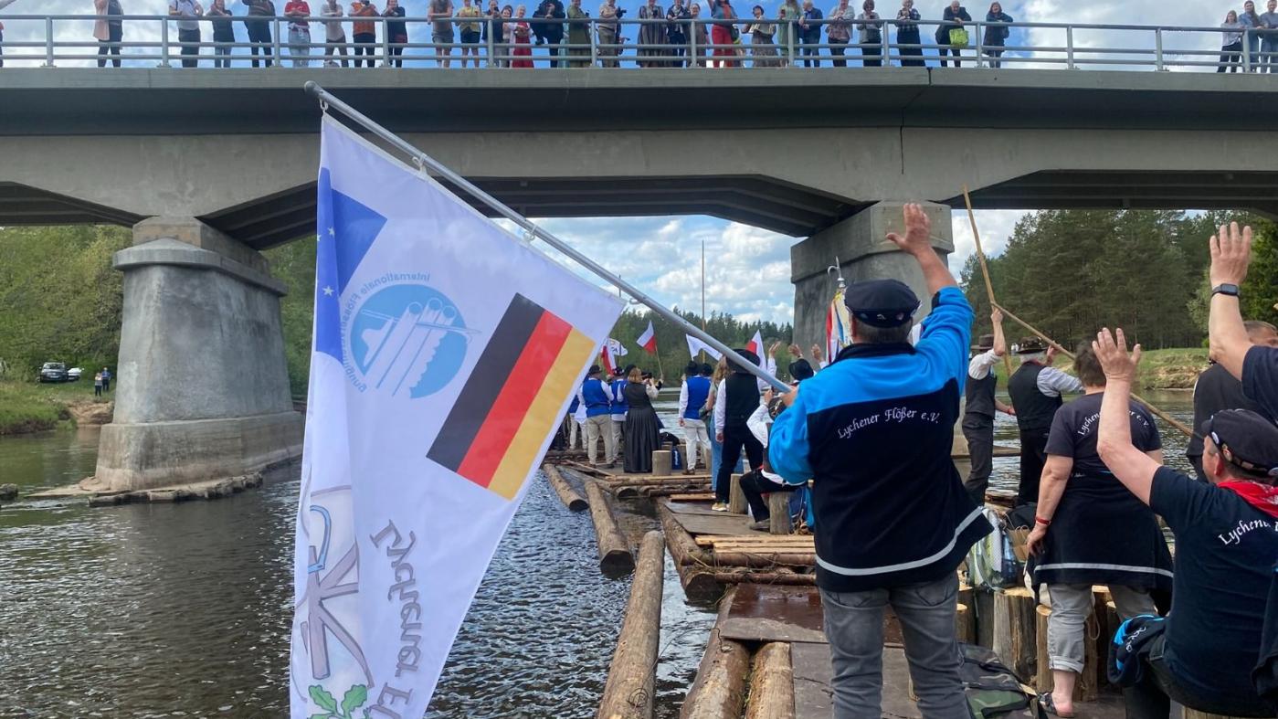 Int. Flößertag in Strenci/Lettland 14. bis 17. Mai 2026