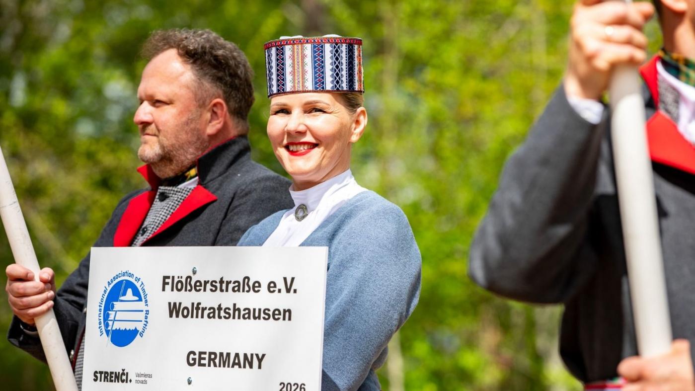 Int. Flößertag in Strenci/Lettland 14. bis 17. Mai 2026